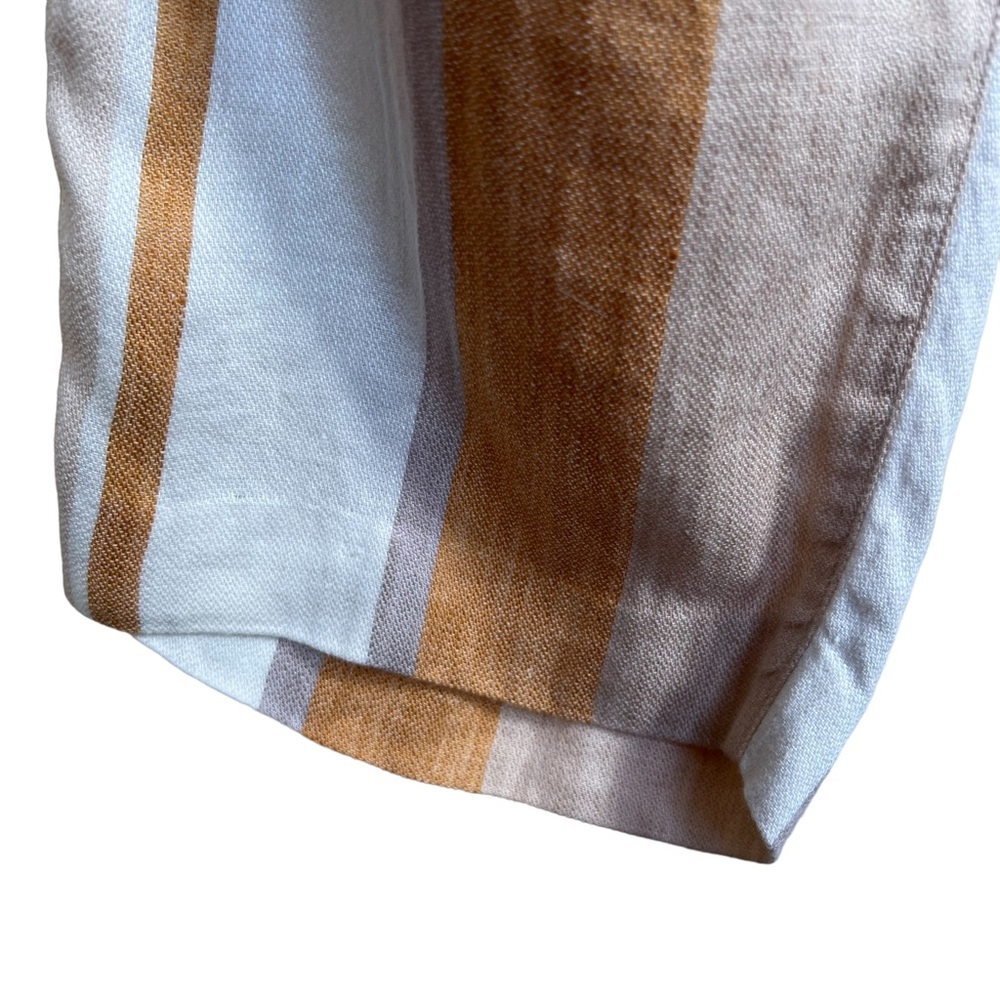 Chico’s Women’s Linen Blend Striped Lightweight Pants Chico’s 2 = US L/1… - Picture 9 of 13